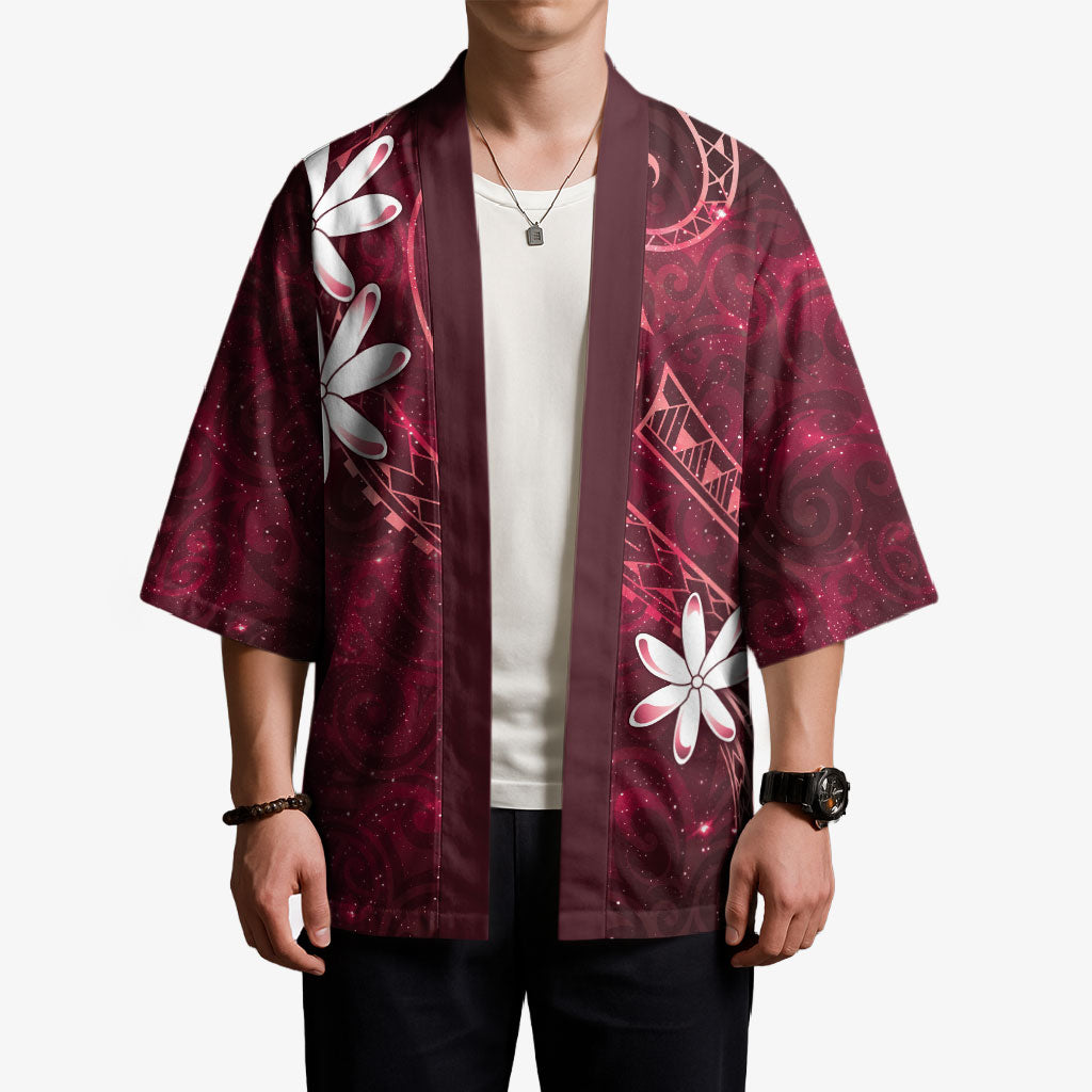 Tahiti Matarii Kimono Tahitian Spring Red Galaxy LT05 - Polynesian Pride