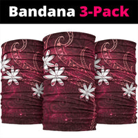 Tahiti Matarii Neck Gaiter Tahitian Spring Red Galaxy LT05 package One Size: 25*50cm Red - Polynesian Pride