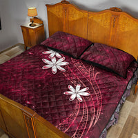 Tahiti Matarii Quilt Bed Set Tahitian Spring Red Galaxy LT05 - Polynesian Pride