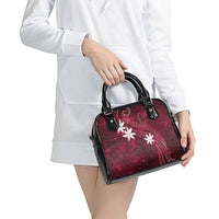 Tahiti Matarii Shoulder Handbag Tahitian Spring Red Galaxy LT05 - Polynesian Pride