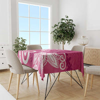 Polynesia Tablecloth Pink Tribal Turtle Floral Pattern LT05 - Polynesian Pride