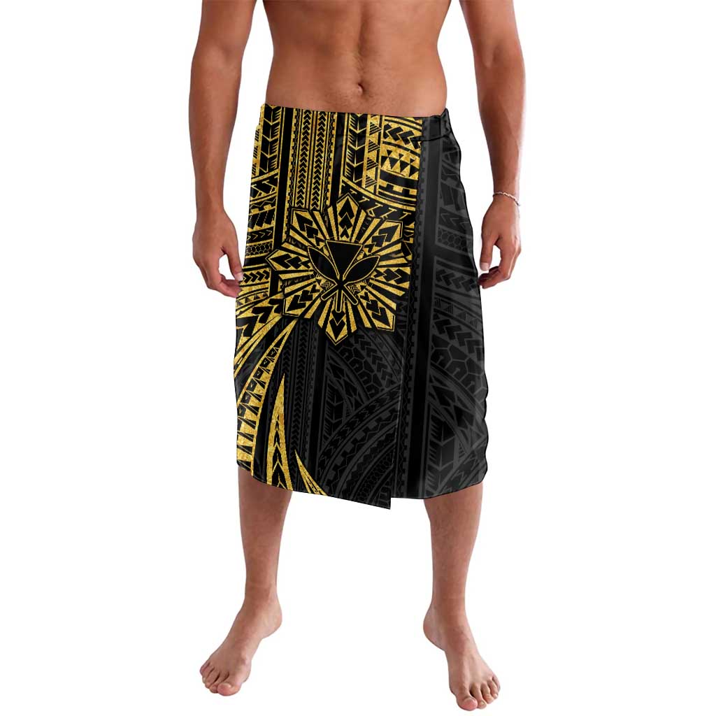 Hawaii And Philippines Lavalava Kanaka Maoli With Tribal Sun Together Gold