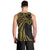 Hawaii And Philippines Men Tank Top Kanaka Maoli With Tribal Sun Together Gold