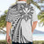 Hawaii And Philippines Hawaiian Shirt Kanaka Maoli With Tribal Sun Together White