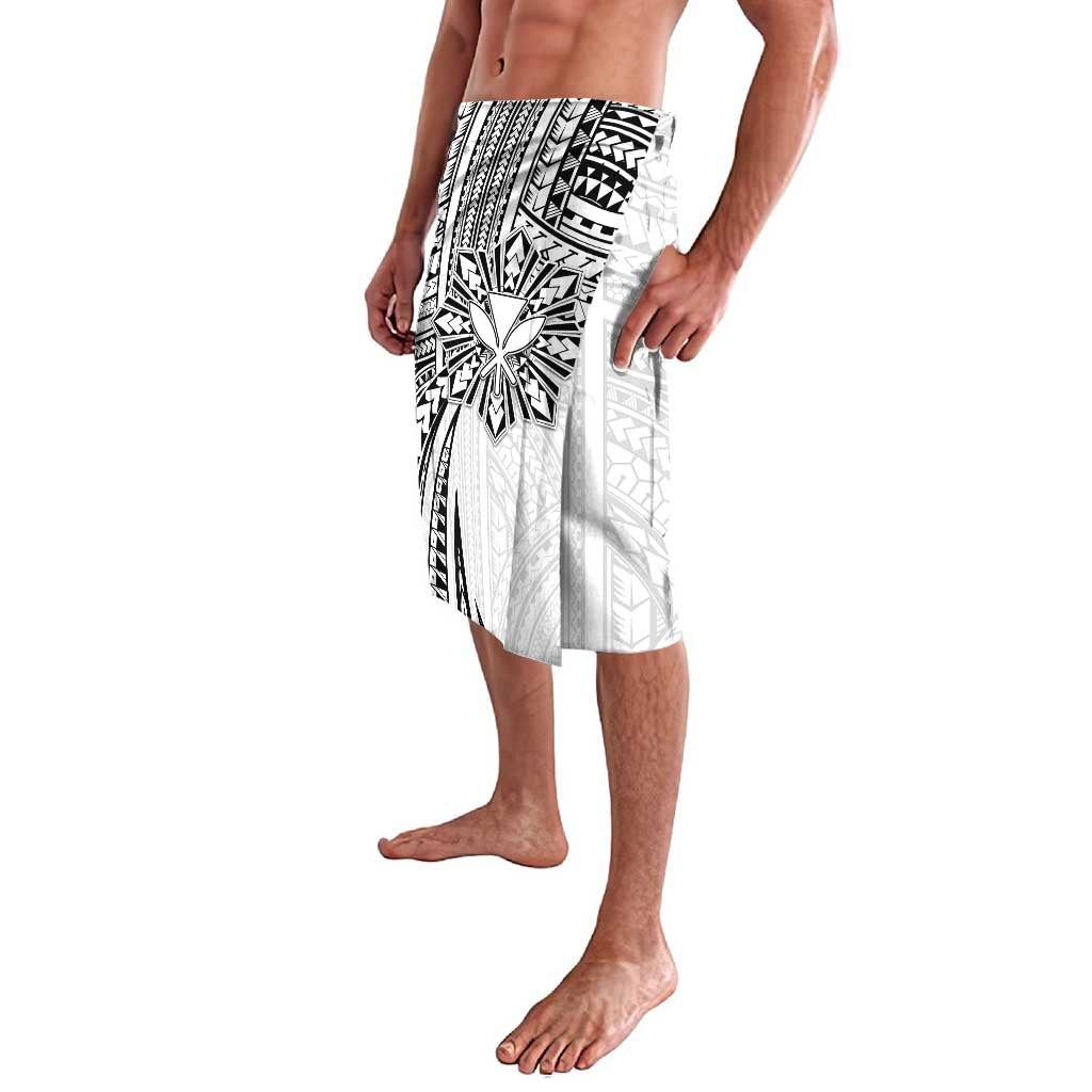 Hawaii And Philippines Lavalava Kanaka Maoli With Tribal Sun Together White