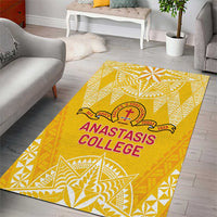 Anastasis College Area Rug Tonga Ngatu Pattern LT05 - Polynesian Pride
