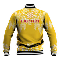 Personalised Anastasis College Baseball Jacket Tonga Ngatu Pattern LT05 - Polynesian Pride