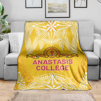 Anastasis College Blanket Tonga Ngatu Pattern LT05 - Polynesian Pride