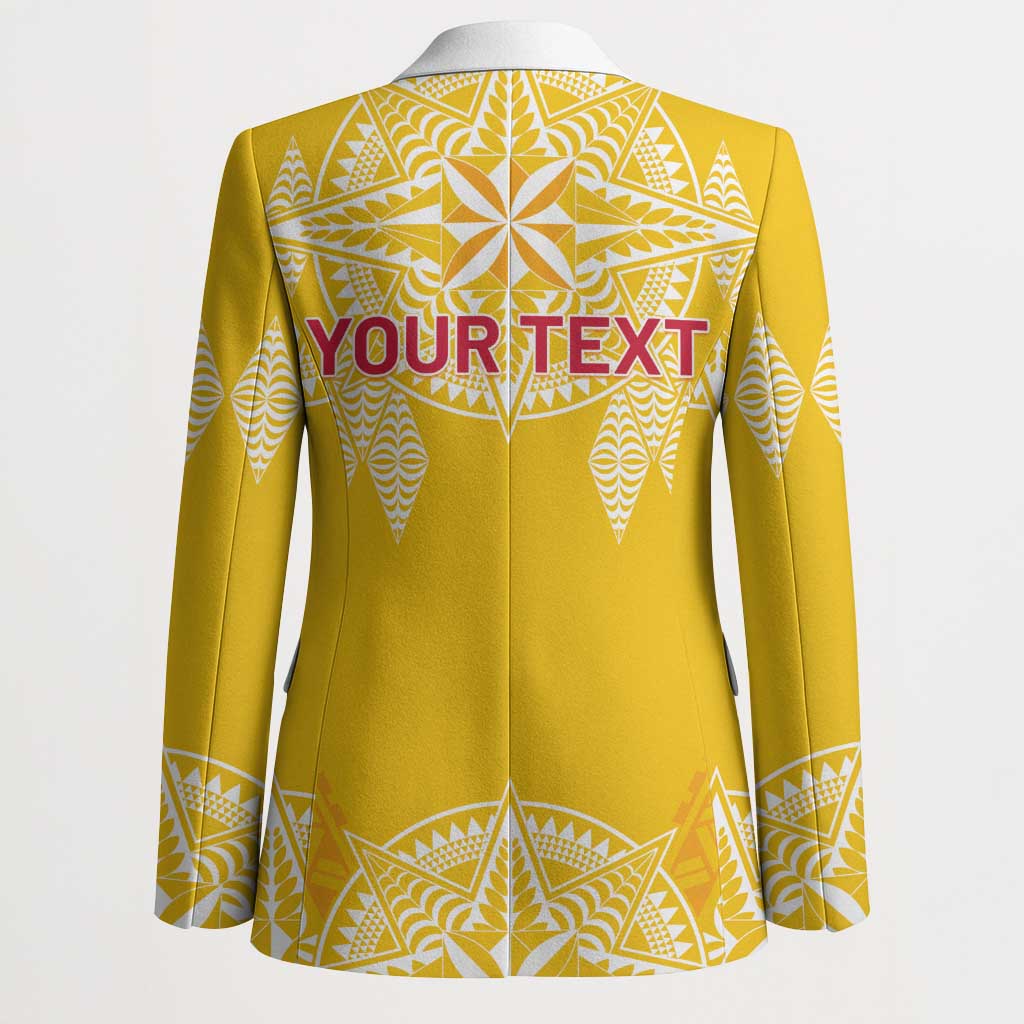 Personalised Anastasis College Blazer Tonga Ngatu Pattern LT05 - Polynesian Pride