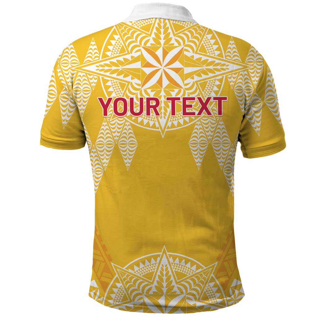 Personalised Anastasis College Polo Shirt Tonga Ngatu Pattern LT05 - Polynesian Pride