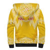 Personalised Anastasis College Sherpa Hoodie Tonga Ngatu Pattern - Polynesian Pride