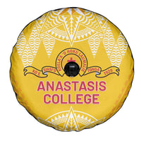 Anastasis College Spare Tire Cover Tonga Ngatu Pattern LT05 - Polynesian Pride