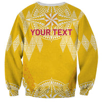 Personalised Anastasis College Sweatshirt Tonga Ngatu Pattern LT05 - Polynesian Pride