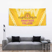 Anastasis College Tapestry Tonga Ngatu Pattern LT05 - Polynesian Pride