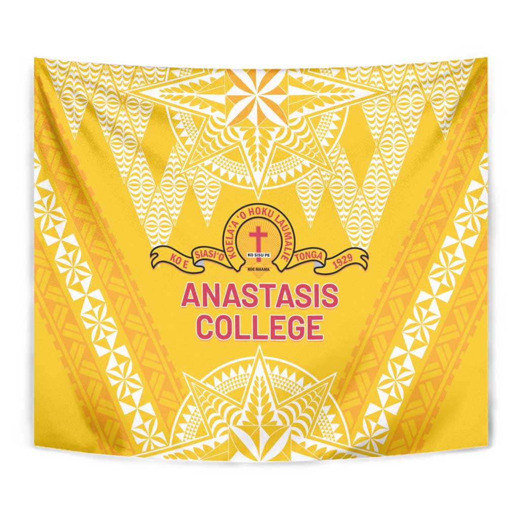 Anastasis College Tapestry Tonga Ngatu Pattern LT05 - Polynesian Pride