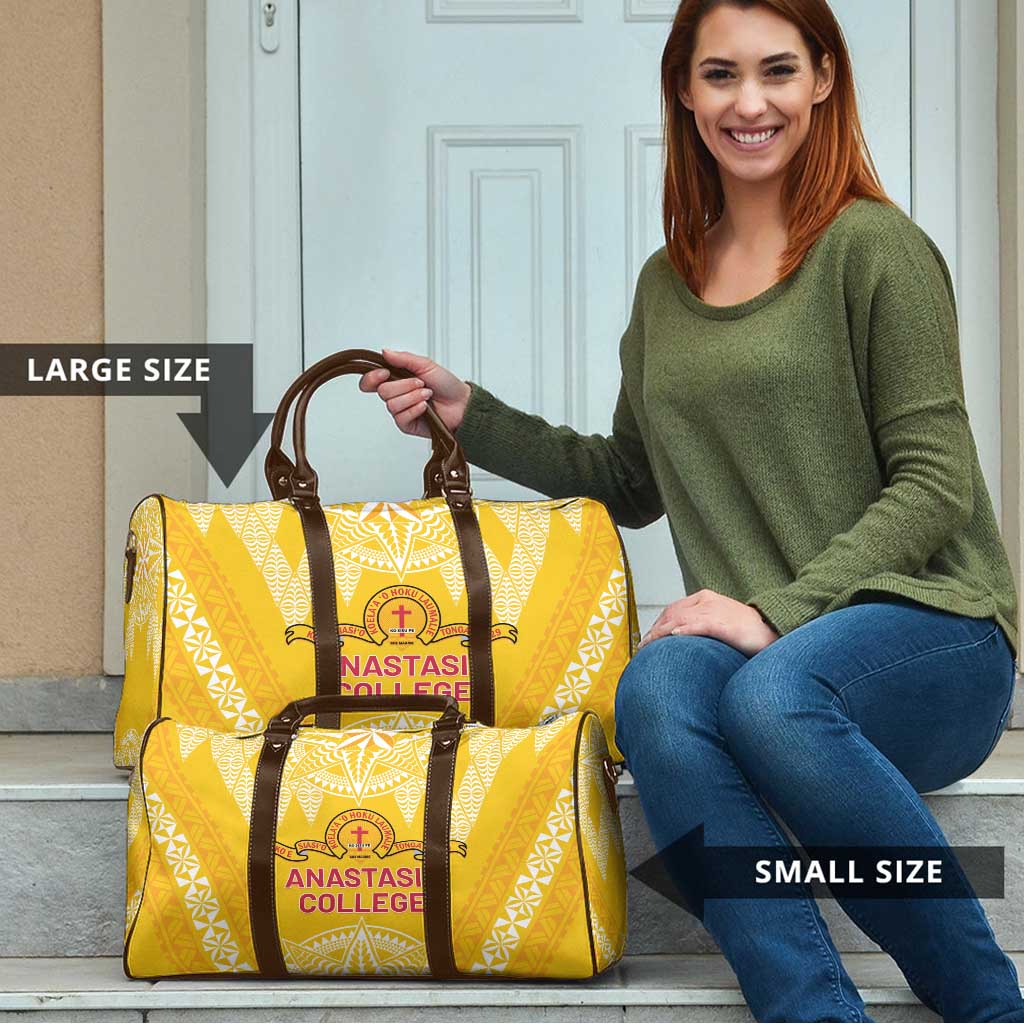 Anastasis College Travel Bag Tonga Ngatu Pattern LT05 - Polynesian Pride