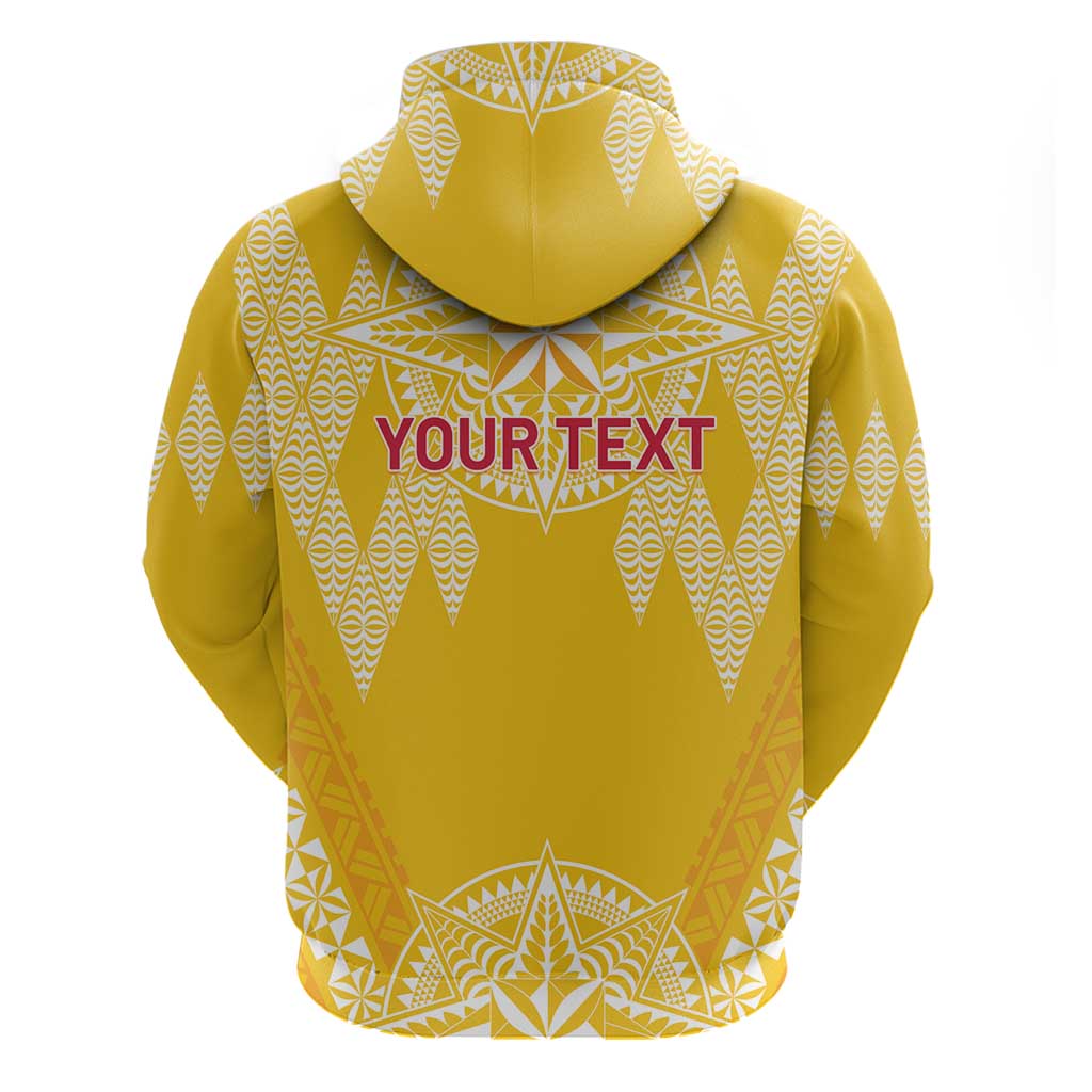 Personalised Anastasis College Zip Hoodie Tonga Ngatu Pattern - Polynesian Pride