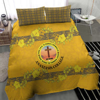 Tonga Anastasis College Bedding Set Tongan Ngatu Kupesi Pattern LT05 - Polynesian Pride
