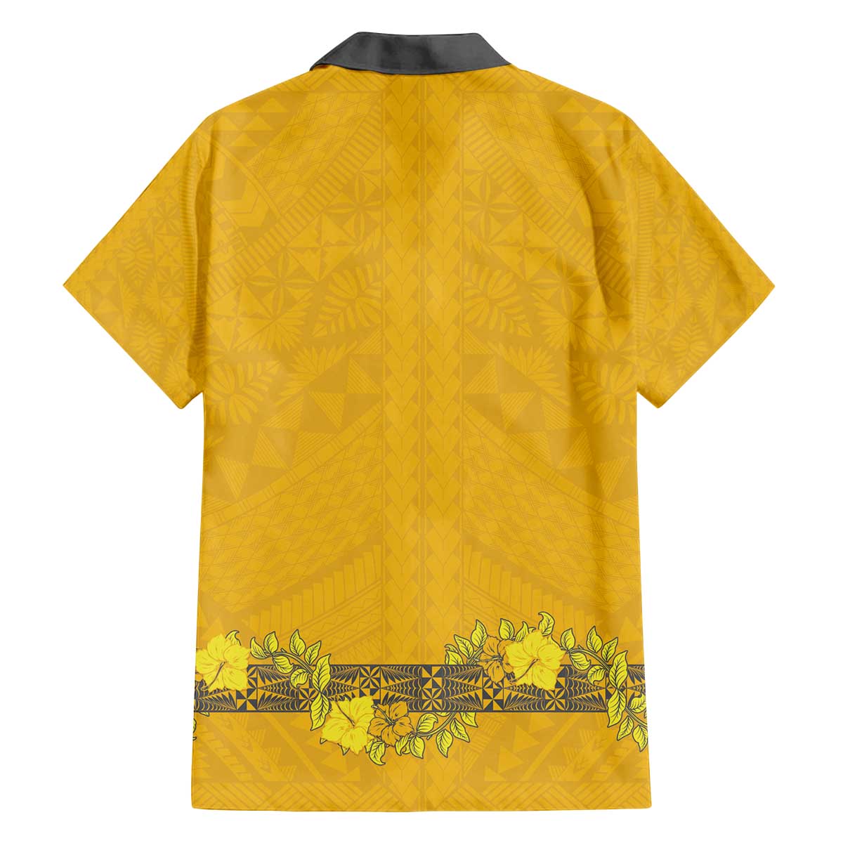 Tonga Anastasis College Family Matching Off The Shoulder Long Sleeve Dress and Hawaiian Shirt Tongan Ngatu Kupesi Pattern - Polynesian Pride