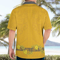 Tonga Anastasis College Hawaiian Shirt Tongan Ngatu Kupesi Pattern - Polynesian Pride