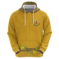 Tonga Anastasis College Hoodie Tongan Ngatu Kupesi Pattern LT05 - Polynesian Pride