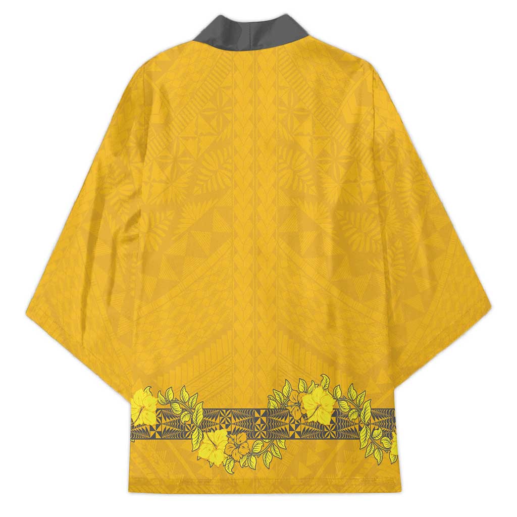 Tonga Anastasis College Kimono Tongan Ngatu Kupesi Pattern LT05 - Polynesian Pride