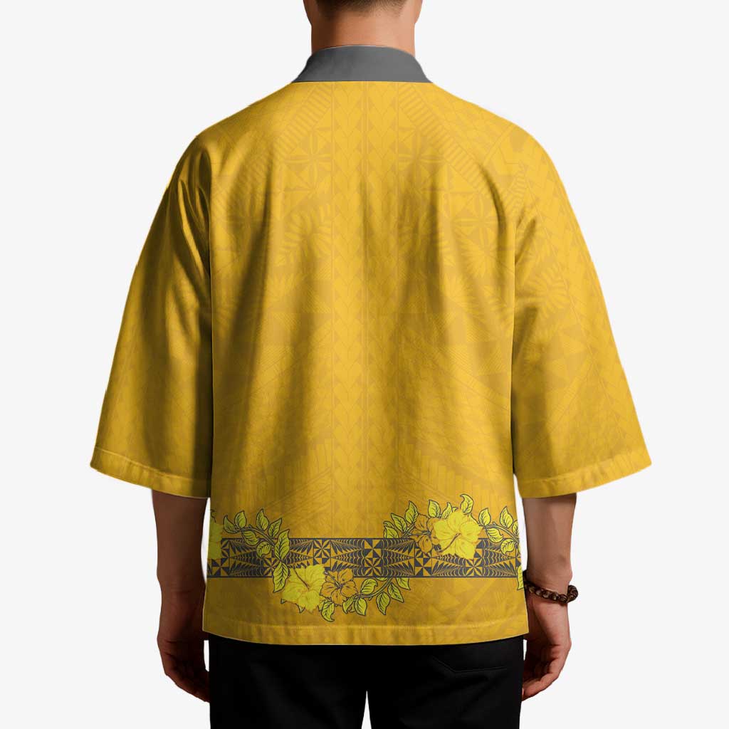 Tonga Anastasis College Kimono Tongan Ngatu Kupesi Pattern LT05 - Polynesian Pride