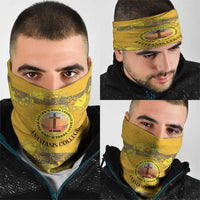 Tonga Anastasis College Neck Gaiter Tongan Ngatu Kupesi Pattern - Polynesian Pride