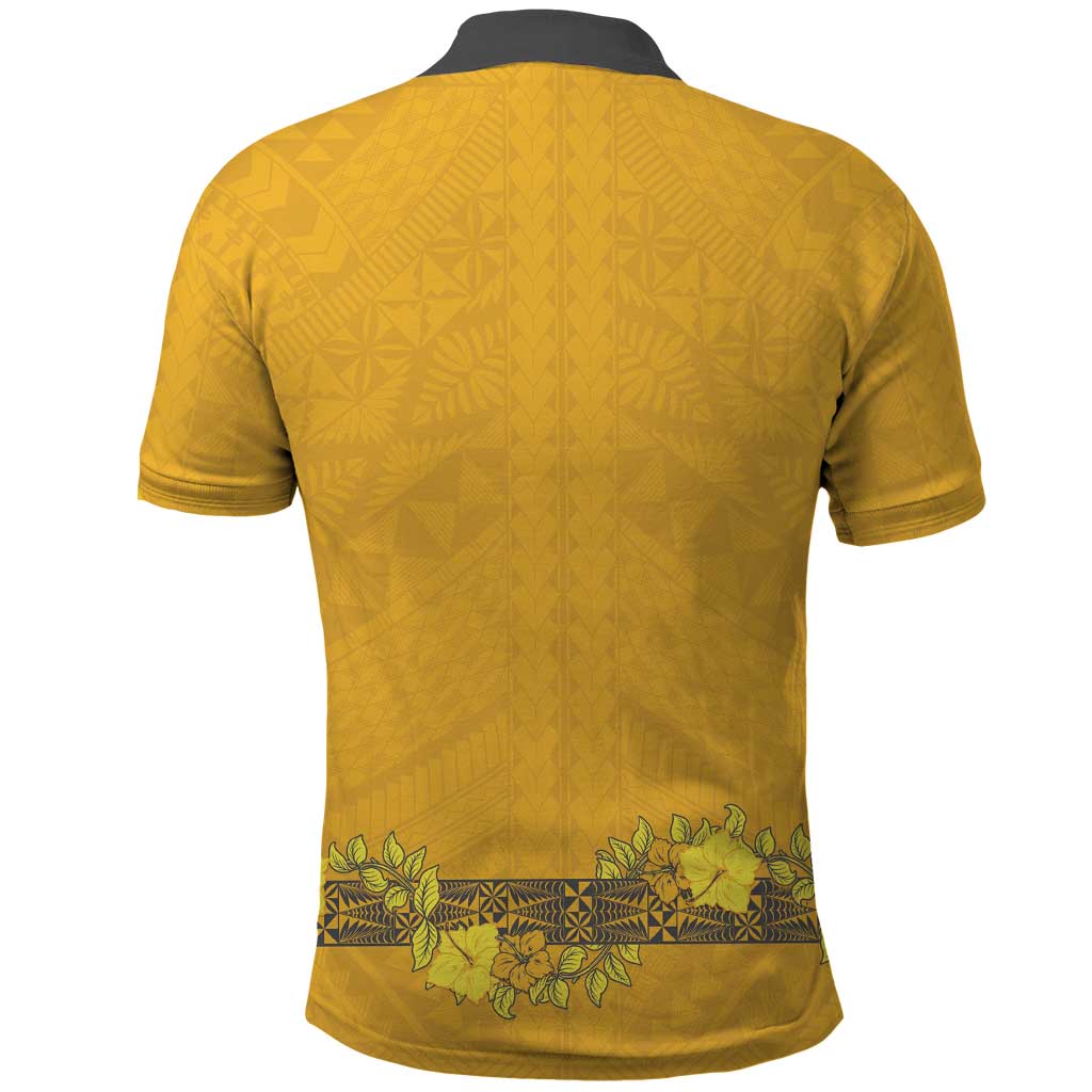 Tonga Anastasis College Polo Shirt Tongan Ngatu Kupesi Pattern LT05 - Polynesian Pride