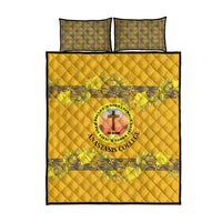 Tonga Anastasis College Quilt Bed Set Tongan Ngatu Kupesi Pattern LT05 - Polynesian Pride