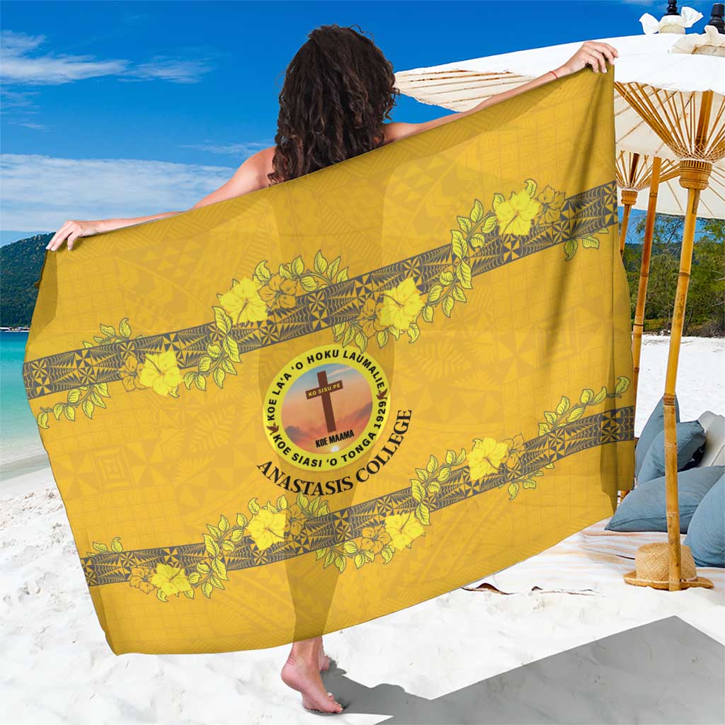 Tonga Anastasis College Sarong Tongan Ngatu Kupesi Pattern - Polynesian Pride