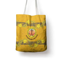Tonga Anastasis College Tote Bag Tongan Ngatu Kupesi Pattern LT05 - Polynesian Pride