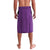 Cook Islands Lavalava Purple Hibiscus And Stars