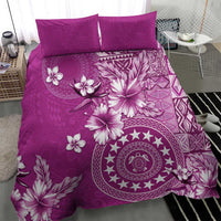 Cook Islands Bedding Set Fandango Hibiscus And Stars LT05 - Polynesian Pride