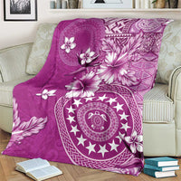 Cook Islands Blanket Fandango Hibiscus And Stars