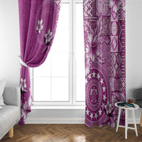 Cook Islands Window Curtain Fandango Hibiscus And Stars
