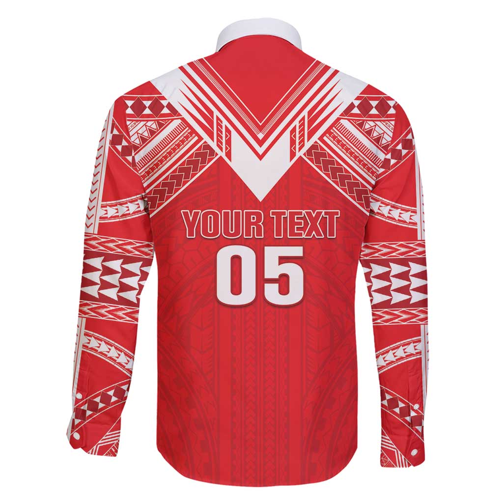 Custom Tahiti Football Family Matching Puletasi and Hawaiian Shirt Coat Of Arms Polynesian Tribal Pattern LT05 - Polynesian Pride