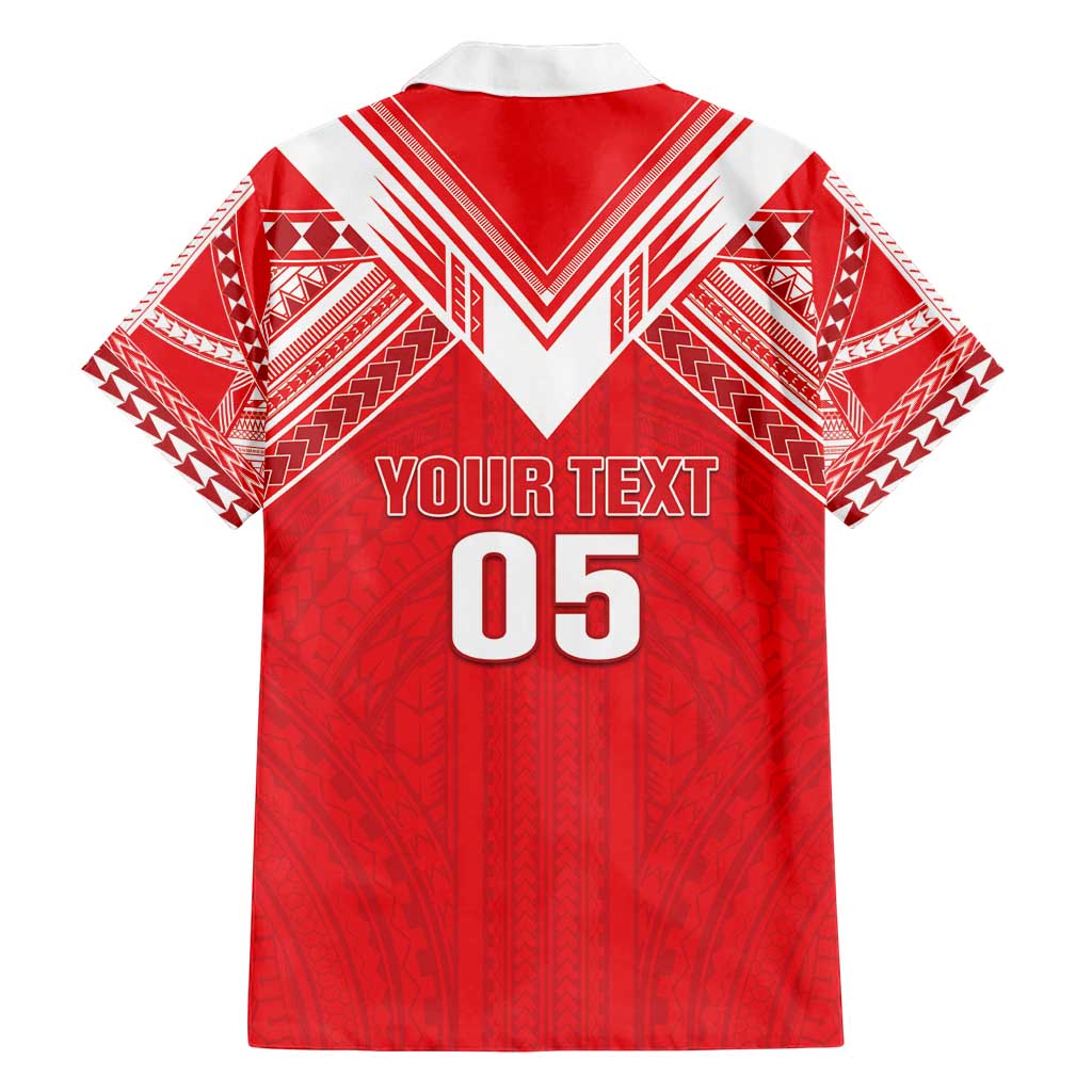 Custom Tahiti Football Family Matching Tank Maxi Dress and Hawaiian Shirt Coat Of Arms Polynesian Tribal Pattern LT05 - Polynesian Pride