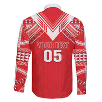 Custom Tahiti Football Family Matching Tank Maxi Dress and Hawaiian Shirt Coat Of Arms Polynesian Tribal Pattern LT05 - Polynesian Pride
