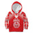 Custom Tahiti Football Kid Hoodie Coat Of Arms Polynesian Tribal Pattern