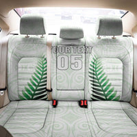 Custom New Zealand Fern Football Back Car Seat Cover Simple Style