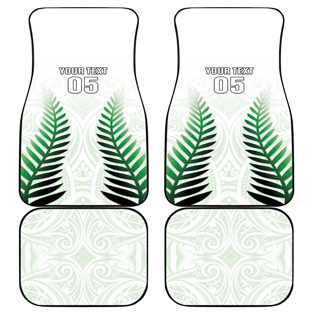 Custom New Zealand Fern Football Car Mats Simple Style