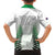 Custom New Zealand Fern Football Family Matching Off The Shoulder Long Sleeve Dress and Hawaiian Shirt Simple Style