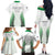 Custom New Zealand Fern Football Family Matching Off The Shoulder Long Sleeve Dress and Hawaiian Shirt Simple Style