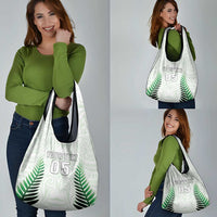 Custom New Zealand Fern Football Grocery Bag Simple Style