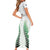 Custom New Zealand Fern Football Short Sleeve Bodycon Dress Simple Style