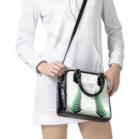 Custom New Zealand Fern Football Shoulder Handbag Simple Style