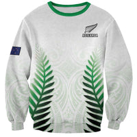Custom New Zealand Fern Football Sweatshirt Simple Style