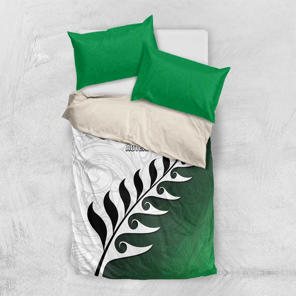 New Zealand Football Bedding Set Go Aotearoa LT05 US Twin 172cm x 218cm Green - Polynesian Pride