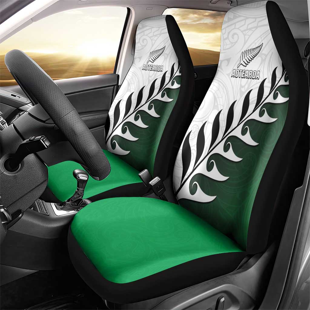 New Zealand Football Car Seat Cover Go Aotearoa LT05 - Polynesian Pride